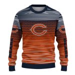 Personalized-Chicago-Bears-Logo-And-Diamond-Mesh-AOP-Sweatshirt-2