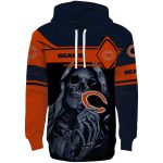 Personalized-Chicago-Bears-Logo-And-Grim-Reaper-Blue-Black-AOP-Hoodie-2
