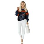 Personalized-Chicago-Bears-Logo-And-Grim-Reaper-Blue-Black-AOP-Sweatshirt-3