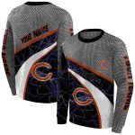 Personalized-Chicago-Bears-Logo-And-Hexagonal-Mesh-Blue-Black-Gray-AOP-Sweatshirt-1