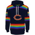Personalized-Chicago-Bears-Logo-And-Rainbow-Stripes-Blue-AOP-Hoodie-2