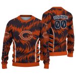Personalized-Chicago-Bears-Logo-And-Swirl-Flow-Blue-Orange-AOP-Sweatshirt-1