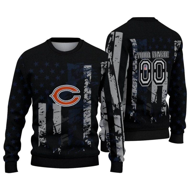 Personalized-Chicago-Bears-Logo-And-Vintage-Usa-Flag-Black-Aop-Sweatshirt-1 Personalized Chicago Bears Logo And Vintage Usa Flag Black Aop Sweatshirt 1