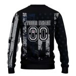 Personalized-Chicago-Bears-Logo-And-Vintage-USA-Flag-Black-AOP-Sweatshirt-3