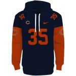 Personalized-Chicago-Bears-Logo-In-My-Heart-Minimal-Design-Blue-Orange-AOP-Hoodie-2