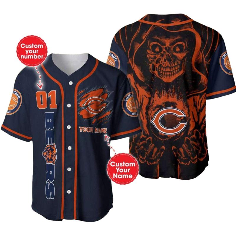 Personalized-Chicago-Bears-Logo-Inside-Me-And-Skull-Baseball-Jersey-1 Personalized Chicago Bears Logo Inside Me And Skull Baseball Jersey 1