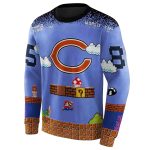 Personalized-Chicago-Bears-Mario-Blue-Black-AOP-Sweatshirt-2