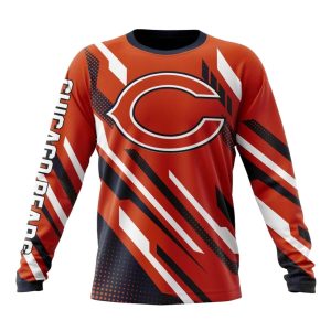 Personalized Chicago Bears MotoCross Concept AOP Sweatshirt