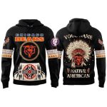 Personalized Chicago Bears Native American Heritage Month 2025 AOP Hoodie