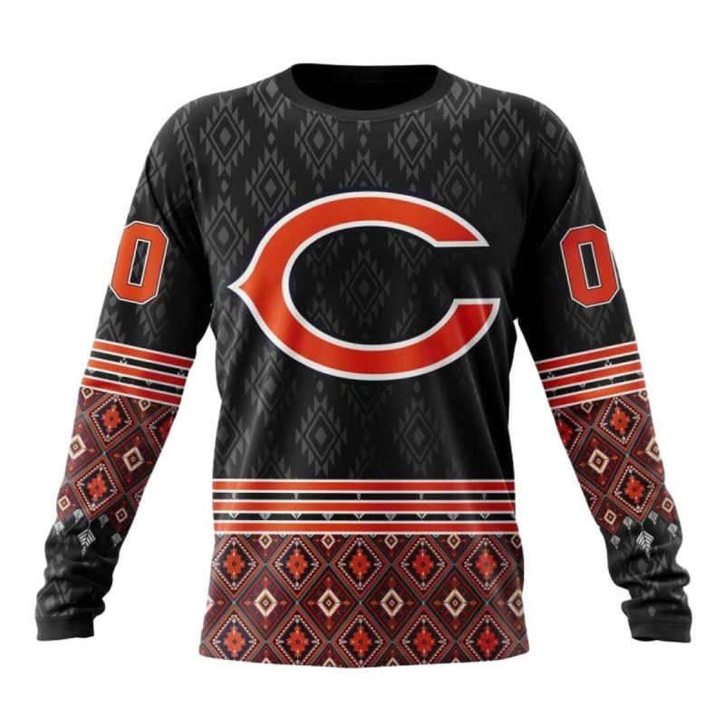 Personalized Chicago Bears Native Concepts Aop Sweatshirt 1