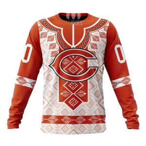 Personalized Chicago Bears Native Pattern AOP Sweatshirt