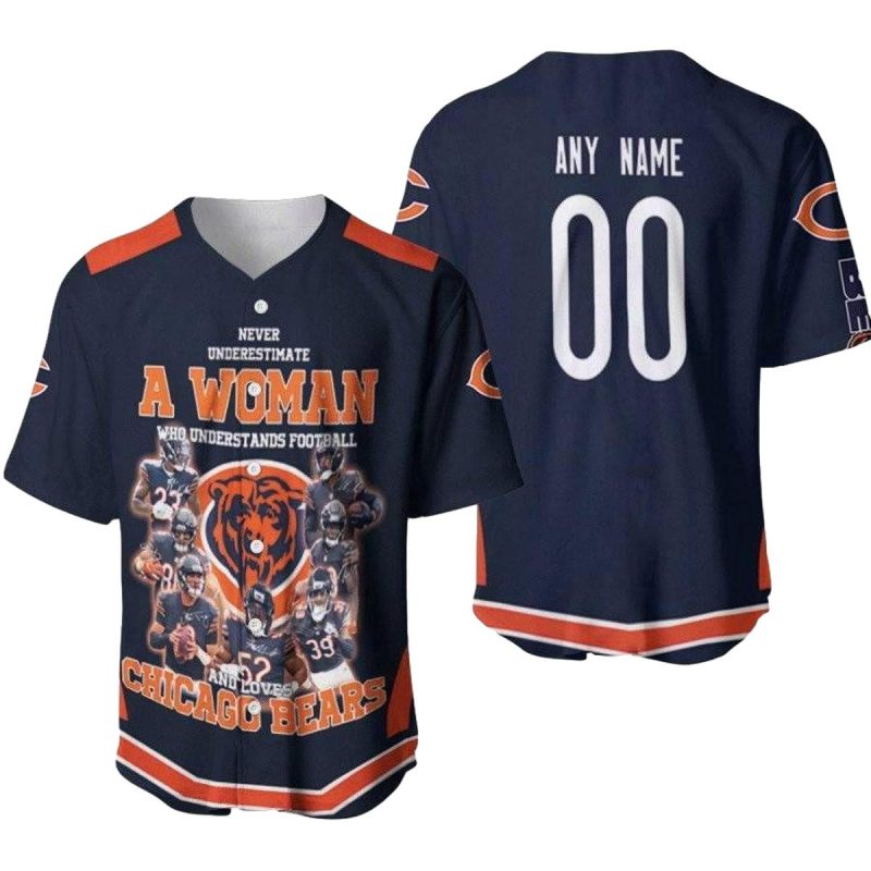 Personalized-Chicago-Bears-Never-Underestimate-A-Woman-Who-Understand-Football-Loves-Bear-Baseball-Jersey-1 Personalized Chicago Bears Never Underestimate A Woman Who Understand Football Loves Bear Baseball Jersey 1