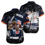 Personalized Chicago Bears Patriotic Pride Hawaiian Shirt
