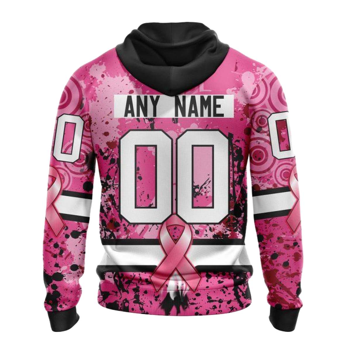 Personalized-Chicago-Bears-Pink-Breast-Cancer-AOP-Hoodie-2