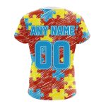 Personalized-Chicago-Bears-Puzzle-Autism-Awareness-AOP-T-Shirt-2