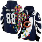 Personalized-Chicago-Bears-Puzzle-Pieces-Blue-AOP-Hoodie-1