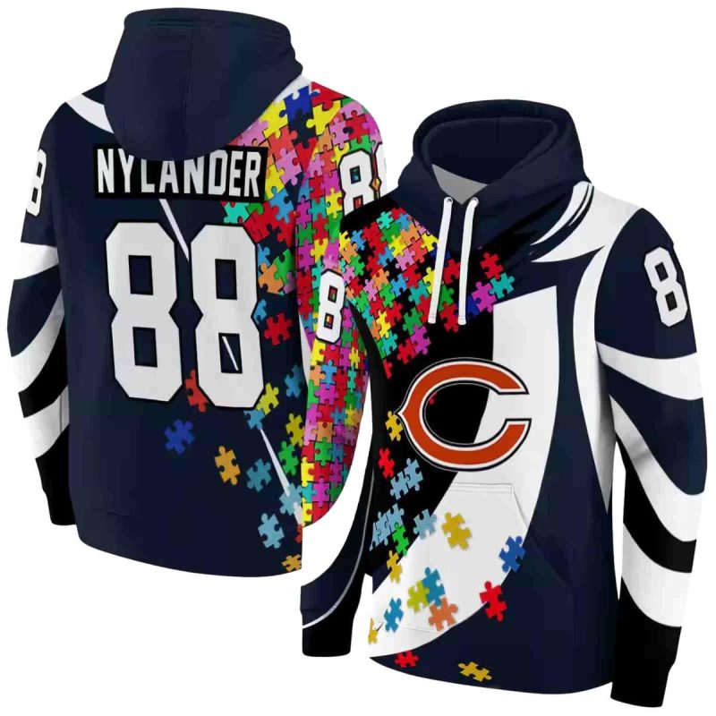 Personalized-Chicago-Bears-Puzzle-Pieces-Blue-Aop-Hoodie-1 Personalized Chicago Bears Puzzle Pieces Blue Aop Hoodie 1