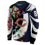 Personalized-Chicago-Bears-Puzzle-Pieces-Blue-AOP-Sweatshirt-2