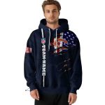 Personalized-Chicago-Bears-Ripped-Flag-Blue-AOP-Hoodie-4