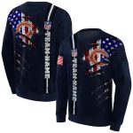 Personalized-Chicago-Bears-Ripped-Flag-Blue-AOP-Sweatshirt-1