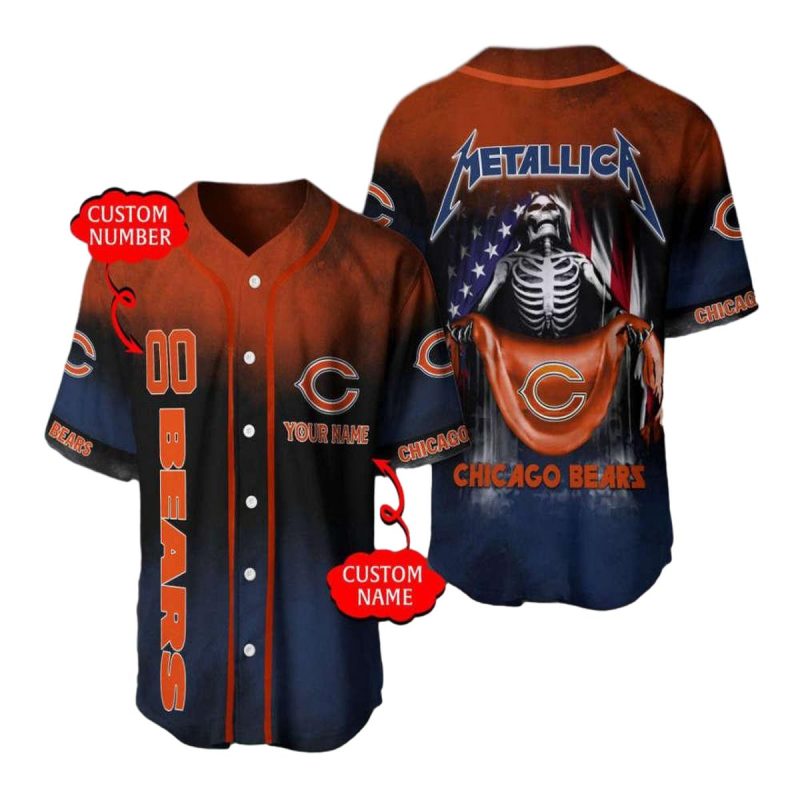 Personalized-Chicago-Bears-Skeleton-And-Us-Flag-Baseball-Jersey-1 Personalized Chicago Bears Skeleton And Us Flag Baseball Jersey 1