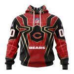 Personalized-Chicago-Bears-Spider-Man-Cosplay-AOP-Hoodie-1