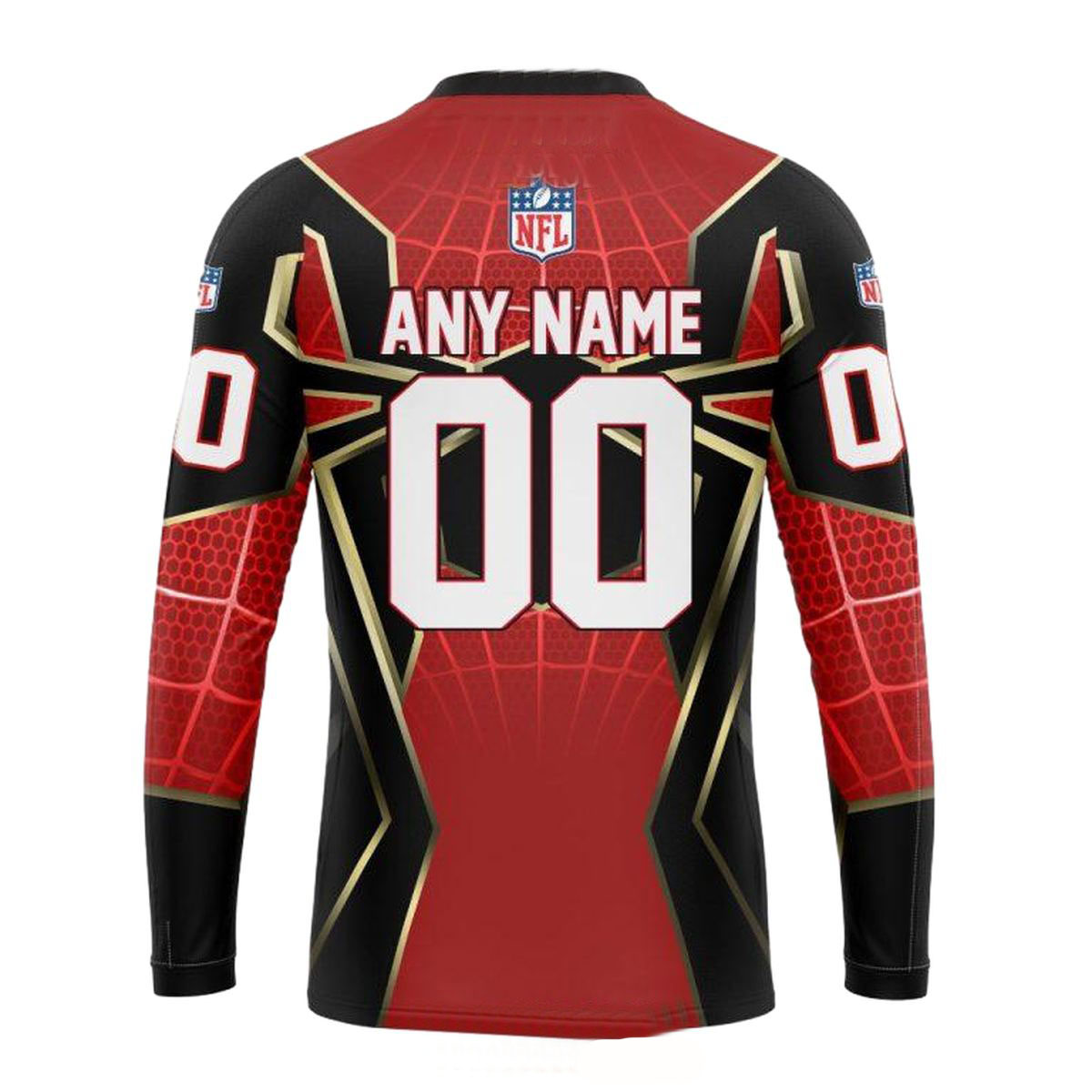 Personalized-Chicago-Bears-Spider-Man-Cosplay-AOP-Sweatshirt-2