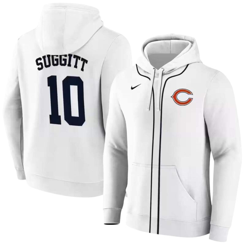 Personalized-Chicago-Bears-Sporty-Stripe-White-Aop-Hoodie-1 Personalized Chicago Bears Sporty Stripe White Aop Hoodie 1