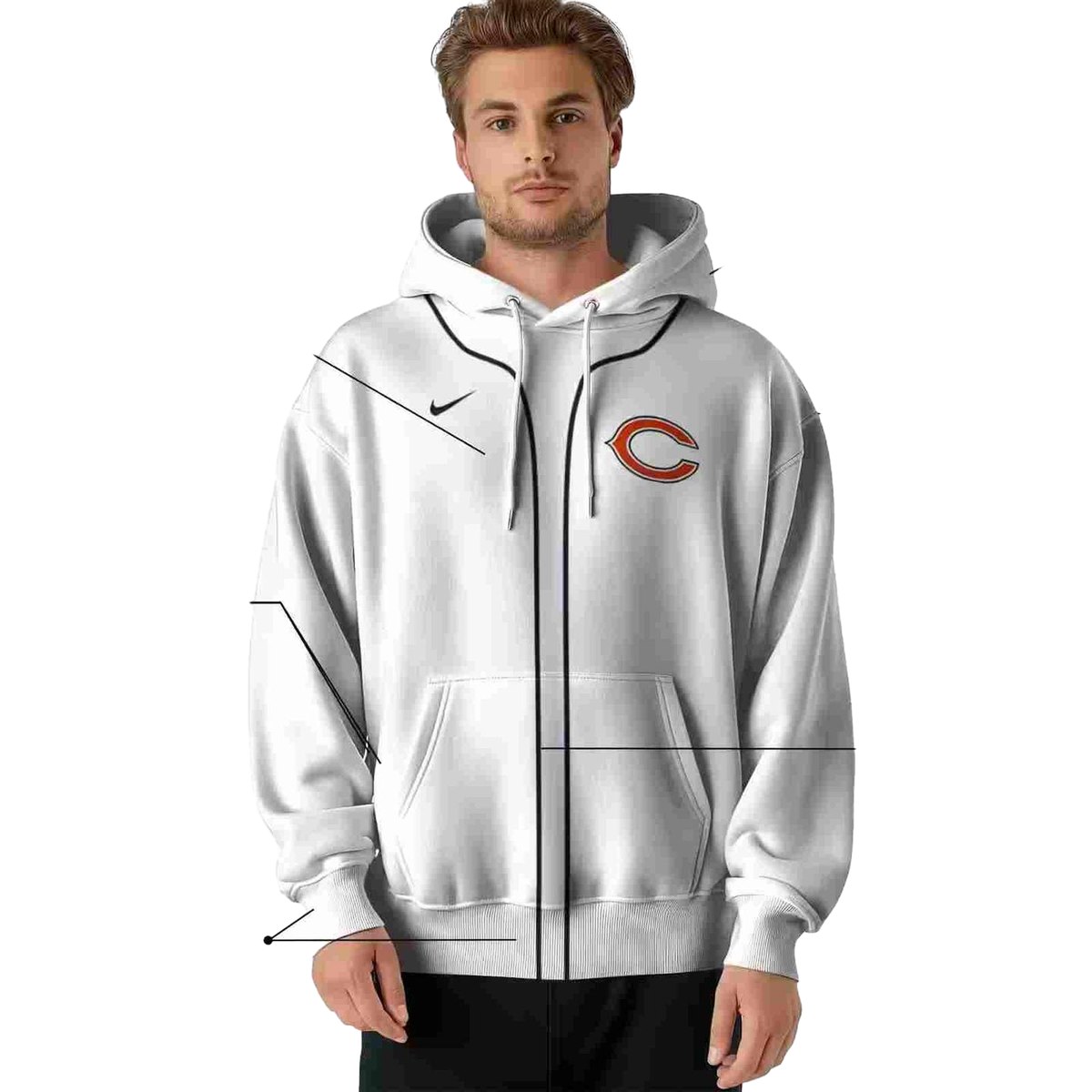 Personalized-Chicago-Bears-Sporty-Stripe-White-AOP-Hoodie-4