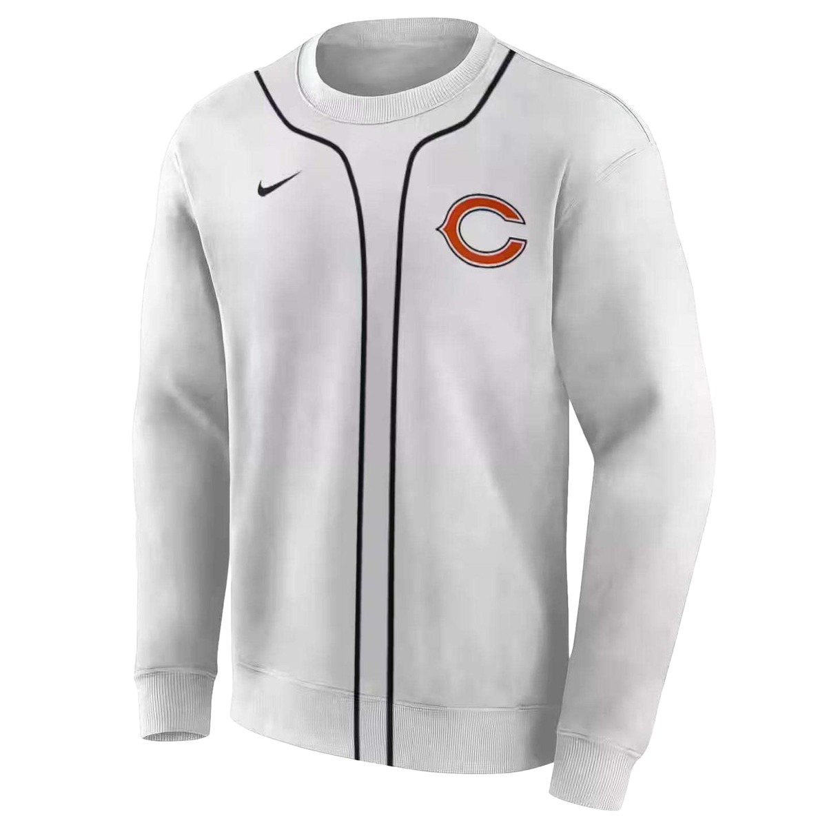 Personalized-Chicago-Bears-Sporty-Stripe-White-AOP-Sweatshirt-2