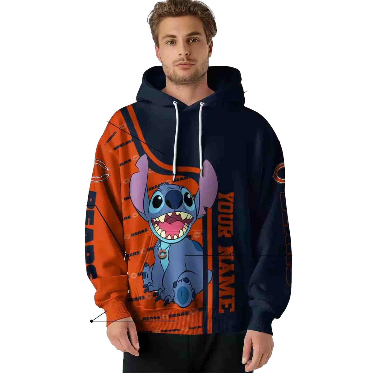Personalized-Chicago-Bears-Stitch-Ohana-Blue-AOP-Hoodie-4