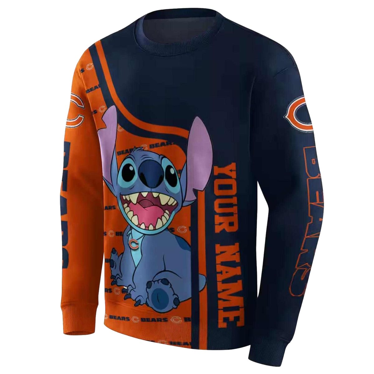 Personalized-Chicago-Bears-Stitch-Ohana-Blue-AOP-Sweatshirt-2