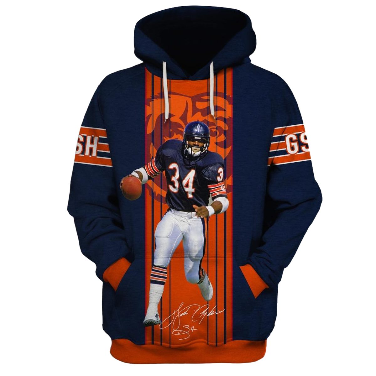 Personalized-Chicago-Bears-Walter-Payton-Signature-AOP-Hoodie-2