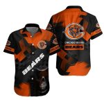 Personalized Chicago Bears logo And Ghost Hawaiian Shirt