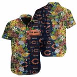 Personalized Colorful Doodle Art Chicago Bears Fan Exclusive Hawaiian Shirt