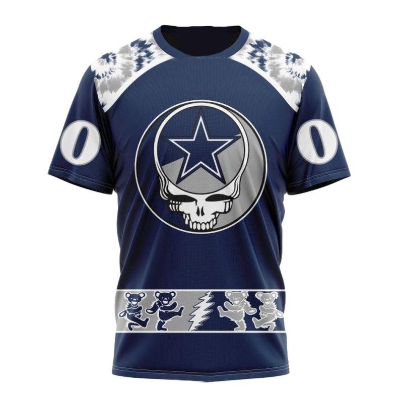 Personalized Dallas Cowboys Grateful Dead Aop T Shirt 1