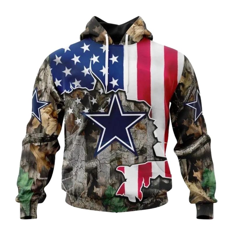 Personalized Dallas Cowboys Usa Flag Camo Realtree Aop Hoodie 1