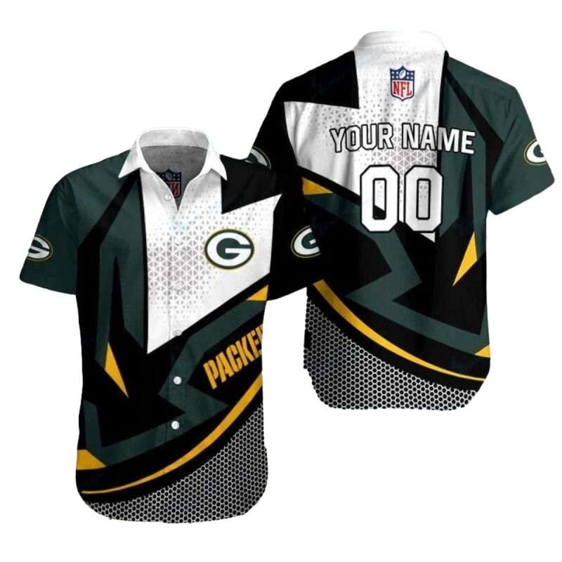 Personalized Dazzling Play Green Bay Packers Hawaiian Shirt 1