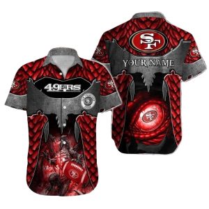 Personalized Dragon's Breath 49ers Mystical Red Hawaiian Shirt