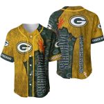 Personalized Green Bay Packers Jesus Baseball Jersey