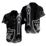 Personalized Las Vegas Raiders Badge Smoke Hawaiian Shirt