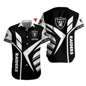 Personalized Las Vegas Raiders Diagonal Swagger Hawaiian Shirt