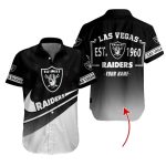 Personalized Las Vegas Raiders Est 1960 Hawaiian Shirt