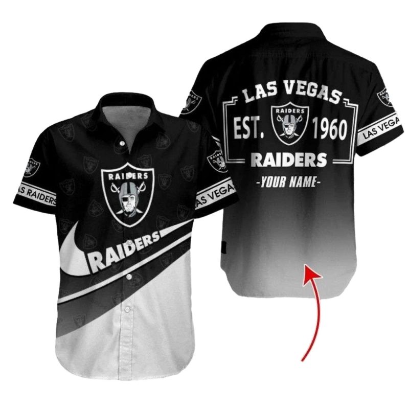 Personalized Las Vegas Raiders Est 1960 Hawaiian Shirt 1