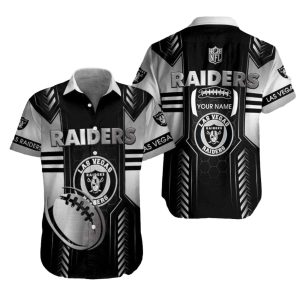 Personalized Las Vegas Raiders Football Fervor Hawaiian Shirt