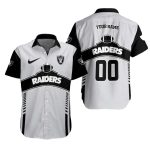 Personalized Las Vegas Raiders Game Day Athletic Hawaiian Shirt