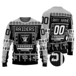 Personalized Las Vegas Raiders Gift For Raiders Fan Ugly Sweater