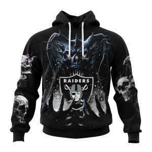 Personalized Las Vegas Raiders Halloween 2025 AOP Hoodie