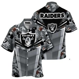 Personalized Las Vegas Raiders In My Heart Hawaiian Shirt