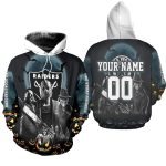 Personalized Las Vegas Raiders Jason Freddy Myers Halloween AOP Hoodie